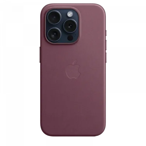 Чехол Apple iPhone 15 Pro FineWoven Case with MagSafe, Mulberry