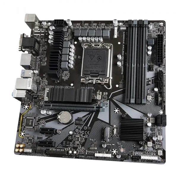 Материнская плата Gigabyte Z690M DS3H DDR4, LGA1700, Intel Z690, Micro-ATX