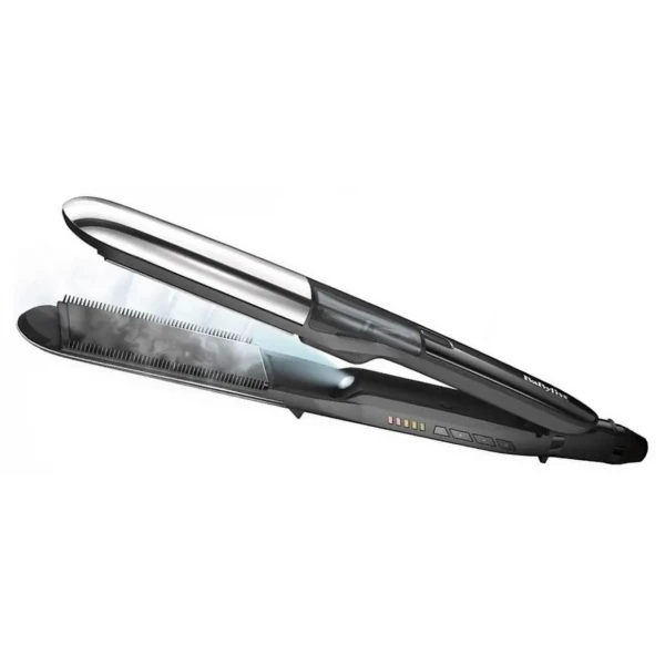 Placă de îndreptat părul Babyliss 2-in-1 Steam Pure | ST495E, Negru