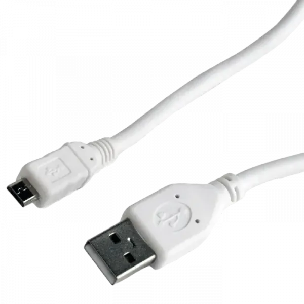 Cablu încărcare și sincronizare Cablexpert CCP-mUSB2-AMBM-W-1M, USB Type-A/micro-USB, 1m, Alb