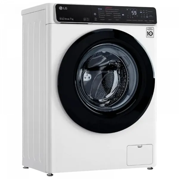 Mașină de spălat LG F2T3HS6W, 7kg, Alb