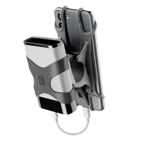 Suport de telefon pentru bicicleta Cellularline Bike Holder, Rider, Negru
