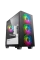 Carcasă PC Gamemax Aero Mini, Mini-Tower, Fără PSU, Negru