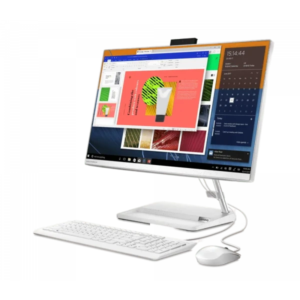 Моноблок Lenovo IdeaCentre 3 27ALC6, 27, AMD Ryzen 5 7530U, 16Гб/512Гб, Без ОС, Белый