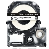 Epson LK-3WBN, 9mm x 9m