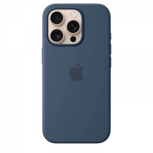 Чехол Apple iPhone 16 Pro Silicone Case with MagSafe, Denim