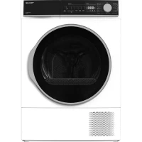 Сушильная машина Sharp KDNHB8S7GW21EE, 8кг, Белый