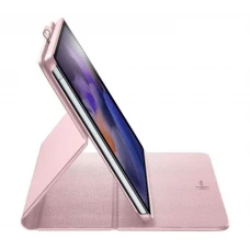 Husă pentru tabletă Cellularline Folio - Galaxy Tab A8, 10.5, Piele artificială, Roz