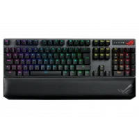 Клавиатура ASUS ROG Strix Scope NX Wireless Deluxe, Беспроводное, Чёрный