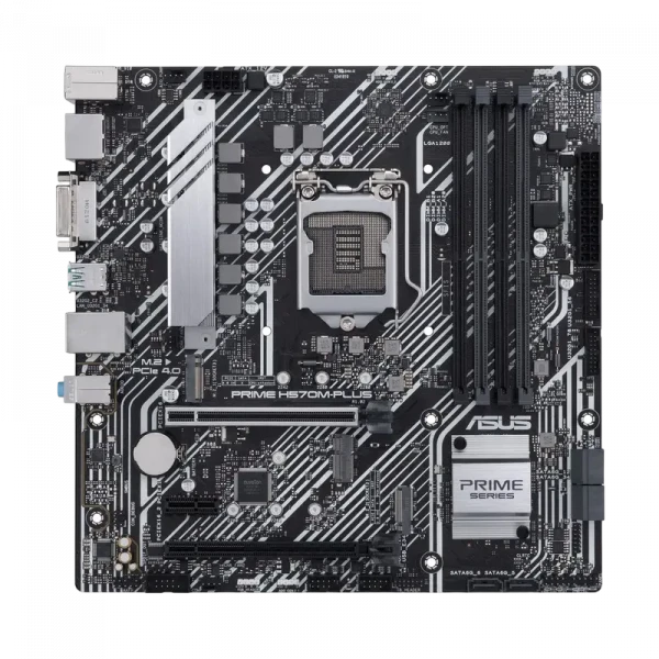 Placă de bază ASUS PRIME H570M-PLUS, LGA1200, Intel H570, Micro-ATX