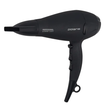 Uscător de păr Polaris PHD 2289AC, 2200 W, Negru