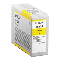 Cartuș de cerneală Epson T850 UltraChrome HD, 80ml, Galben