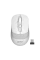 Mouse Wireless A4Tech FG10, Alb/Gri