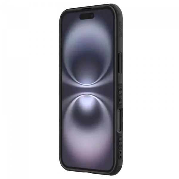 Чехол Nillkin iPhone 16 - Super Frosted Shield Pro Magnetic, Чёрный