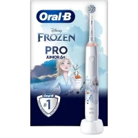 Periuță de dinți electrică Braun Oral-B Junior Frozen PRO 3, Alb