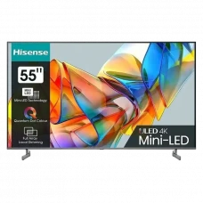 55 LED SMART TV Hisense 55U6KQ, 3840x2160 4K UHD, VIDAA U6.0, Gri