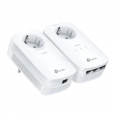 Powerline Adapter TP-LINK TL-PA8033P KIT, AV1300, 1300 Mbps, Alb