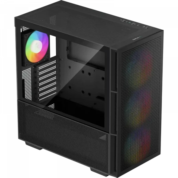 Компьютерный корпус Deepcool CH560, Midi-Tower, Без блока питания, Чёрный