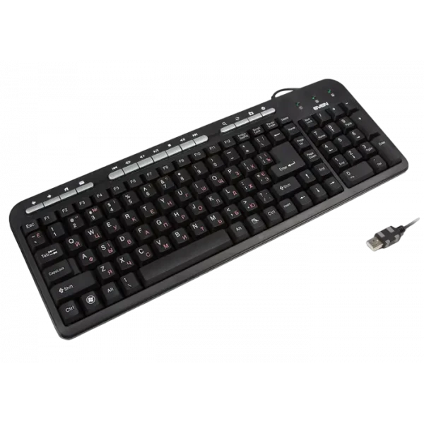 Клавиатура SVEN Standard 309M, Проводное, Чёрный