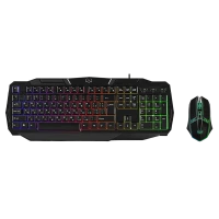 Клавиатура и мышь SVEN GS-9100, Проводное, Чёрный