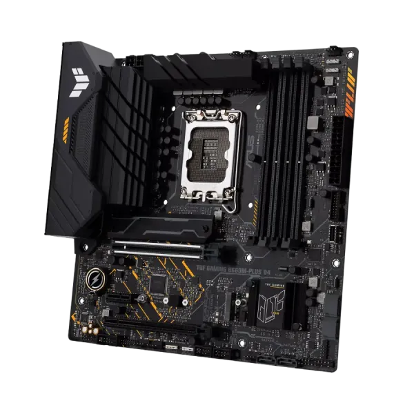 Placă de bază ASUS TUF GAMING B660M-PLUS D4, LGA1700, Intel B660, Micro-ATX