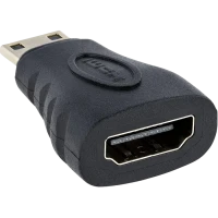 Adaptor Video APC Electronic APC-101302, mini HDMI (M) - HDMI (F), Negru