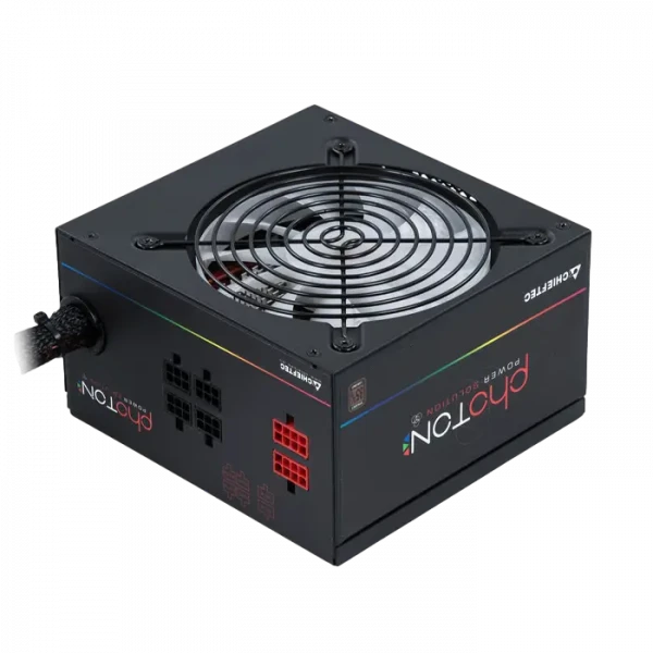 Блок питания для компьютеров Chieftec CTG-750C-RGB, 750Вт, ATX, Полумодульный