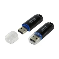 USB Flash накопитель ADATA C906, 32Гб, Черный/Синий