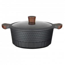 Cratiță RESTO 93505, 6.6L, 28cm, Negru