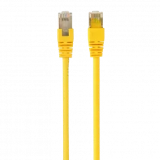 Patch cord Cablexpert PP22-1M/Y, Cat5e FTP, 1m, Galben