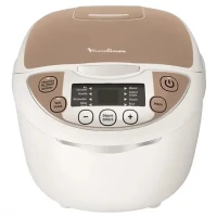 Aparat de gătit multifuncțional Moulinex Fuzzy Logic MK706, Bej