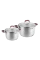 Set de cratițe Rondell RDS-822, 5,6L, 24cm, Oțel inoxidabil
