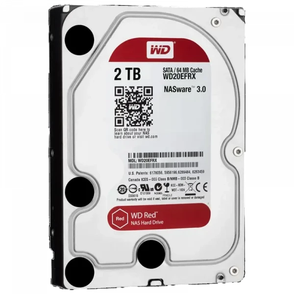 Unitate HDD Western Digital WD Red Plus, 3.5, 2 TB &lt,WD20EFRX&gt,