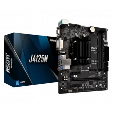 Материнская плата ASRock J4125M, Intel J4125, Micro-ATX