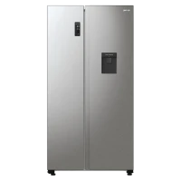 Frigider Gorenje NRR9185EAXLWD, Oțel inoxidabil