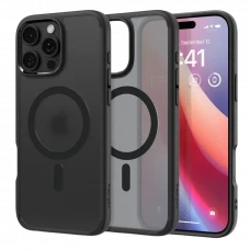 Husă Spigen iPhone 16 Pro Ultra Hybrid Mag, Frost Black