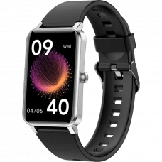 Ceas inteligent Globex Fit, 45mm, Argintiu