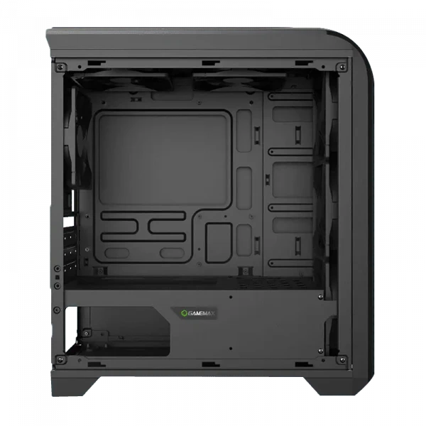 Компьютерный корпус Gamemax Centauri, Midi-Tower, Без блока питания, Черный/Красный
