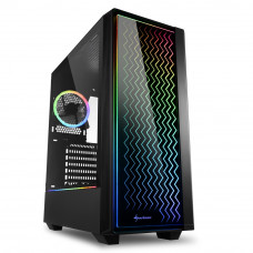 Calculator ATOL PC1080MP - Gaming A-RGB#2.3 / AMD Ryzen 5 5600X/ 16GB/ 512GB SSD + 1TB/ GTX1660Ti/ Negru