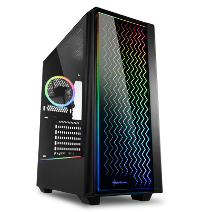 Компьютер ATOL PC1080MP - Gaming A-RGB#2.3 / AMD Ryzen 5 5600X/ 16GB/ 512GB SSD + 1TB/ GTX1660Ti/ Black