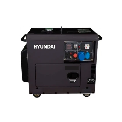 Генератор Hyundai DHY6001SE дизель + AVR 4.6 кВт 220 В