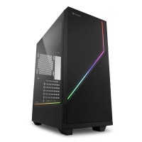 Компьютер ATOL PC1085MP - Gaming A-RGB#2.4.3/ AMD Ryzen 5 8400F/ 16GB / 512GB SSD + 1TB/ Radeon RX 7600/ Black