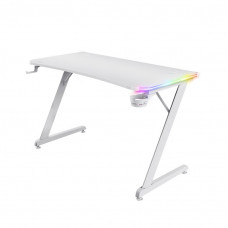 Masa Gaming RGB Trust GXT 709W LUMINUS, White