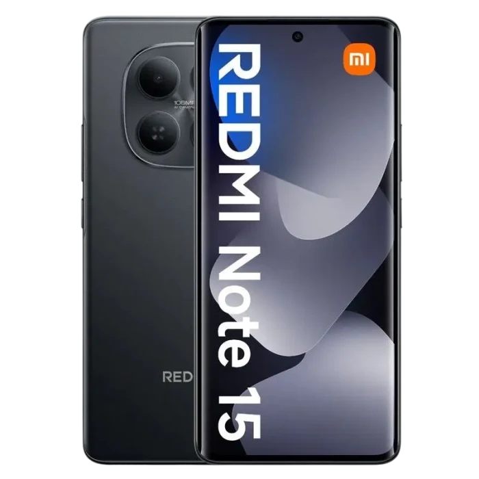 Смартфон Xiaomi RedmiNote 15 4G, 8Гб/256Гб, Чёрный