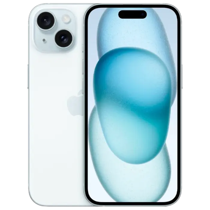 Smartphone Apple iPhone 15, 6GB/128GB, Albastru