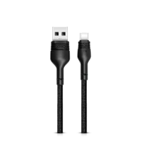 Кабель для зарядки и синхронизации XO NB55 Черный1 м | USB | 5А