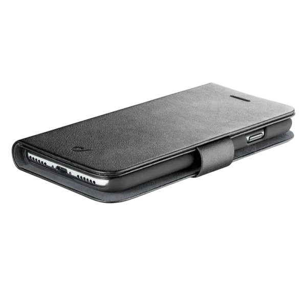 Чехол книжка Cellularline Apple iPhone 11 Book Agenda Case ЧёрныйКожа, фото 3